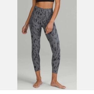 Lululemon Instill High Rise Tight Three D Camo
